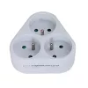 Esperanza ELK303W electrical splitter, 3 sockets, white