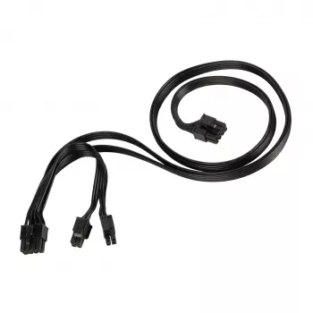 Power Cable Adapter Triton SST-PP13 — 8‑Pin EPS to 8‑Pin EPS & 4+4‑Pin