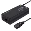Charger QOLTEC 36V–42V 2A with C14 IEC 3-pin connector for e-bike batteries