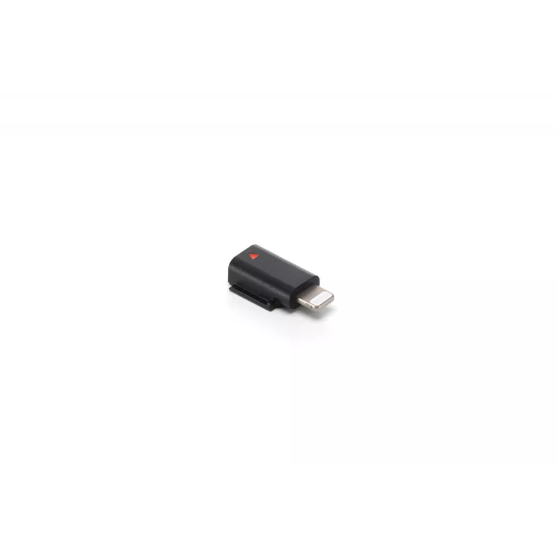 Audio adapter DJI Mic 3 Mobile Phone Adapter (Lightning) — Lightning connection, black, for Apple mobile devices