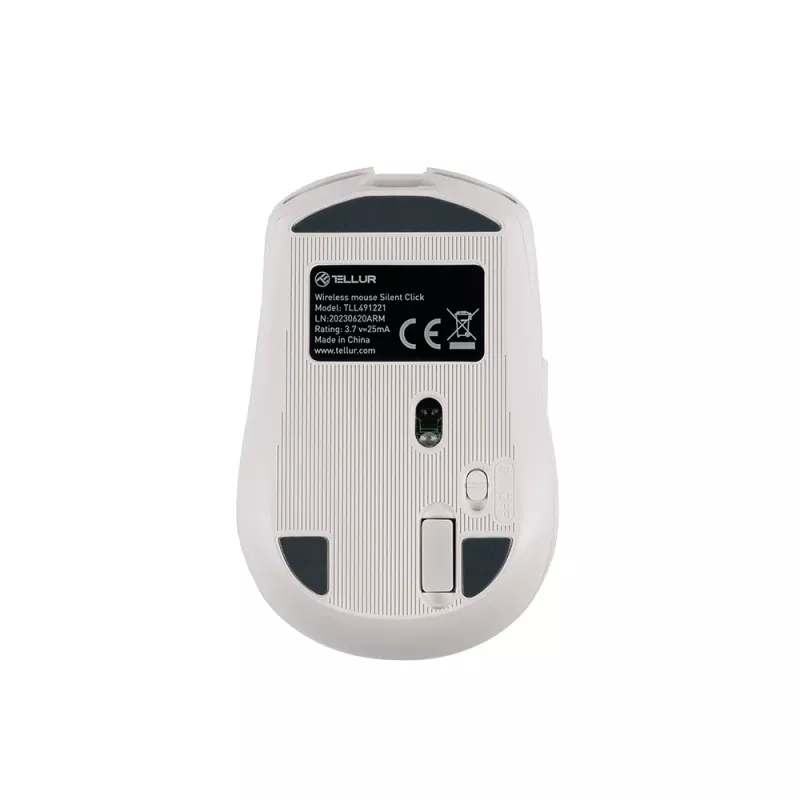Tellur Silent Click Wireless Mouse White