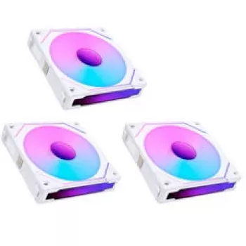 LIAN LI UNI FAN SL-INF 120 ARGB Reverse Blade 3-Pack White