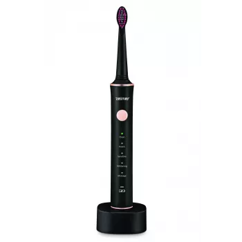 Electric toothbrush ZELMER ZTB2010K Black, rechargeable, compact design