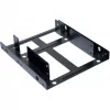 Mounting Frame ultron Internal 2x2.5 SSD/HDD Metal black (377215)
