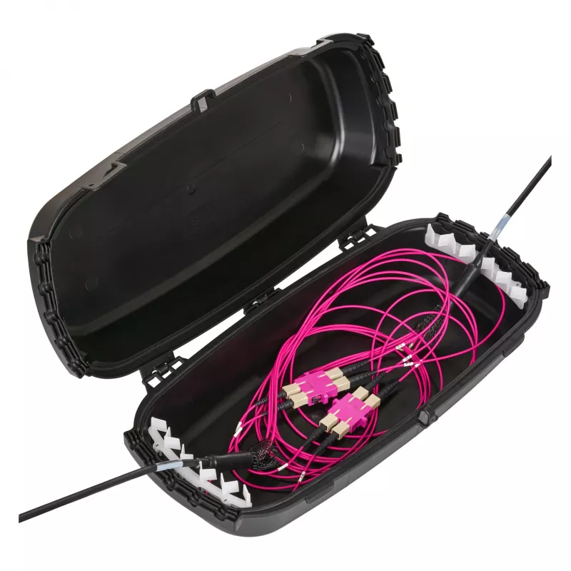Outdoor-Box IP54 foldable black 32x22x13cm