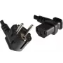 Microconnect PE010518L power cable Black 1.8 m CEE7/7 C13 coupler