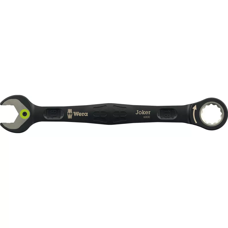 Wera 6000 Joker Black Edition Ratcheting Combination Wrench Set, 11 pcs