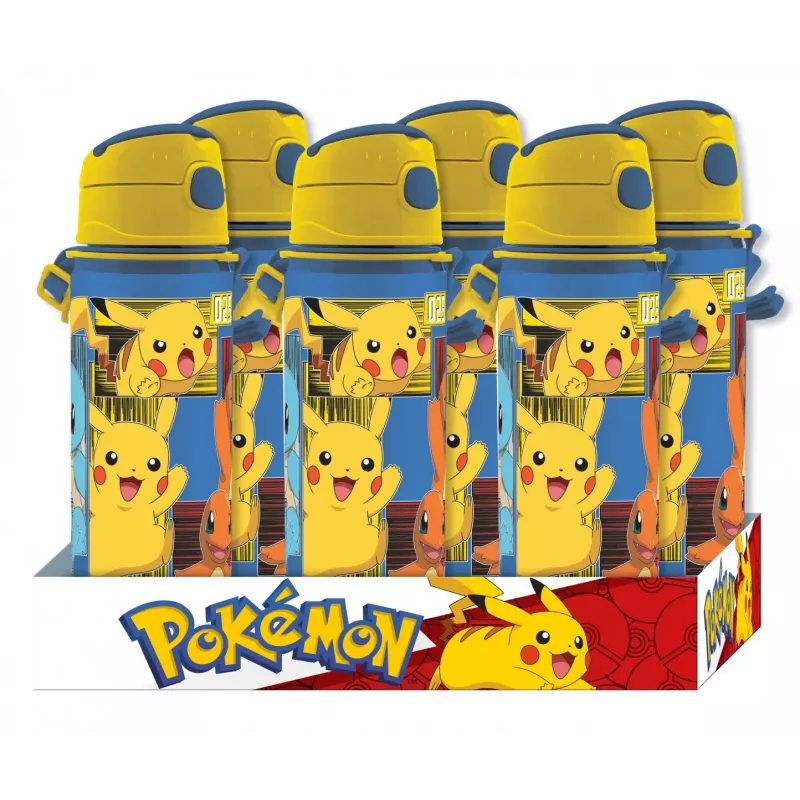 Aluminum bottle 600ml Pokemon
