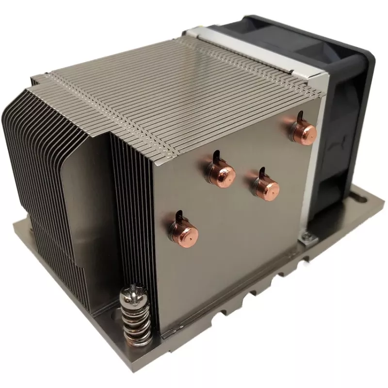 Cooler Inter-Tech A-26 Processor Cooler 6 cm Black Silver