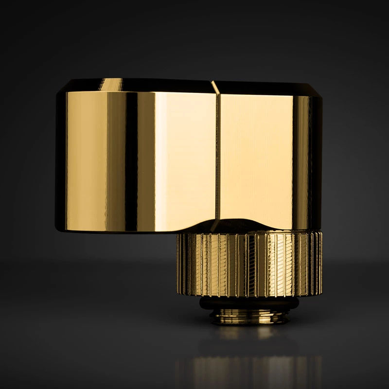 Fitting EK Water Blocks Brass Gold 33mm