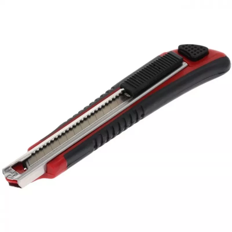Gedore Red snap-off utility knife with 5 blades, red/black