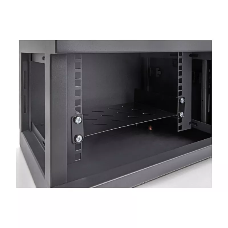 Shelf rack accessory DELOCK 67317 — SPCC steel, black, 1 pc