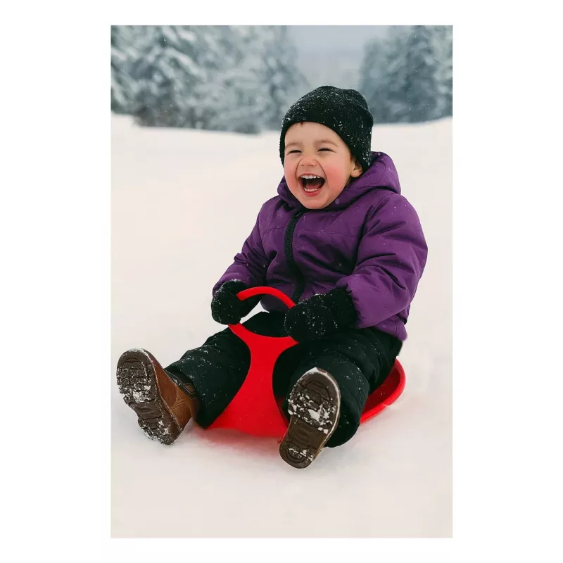 Sled Jamara Snow Play Snow Glider red — plastic, 570×380×30 mm