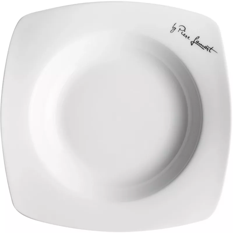 Tableware set LAMART LT9002 — 6 pcs porcelain plates: 2×25cm, 2×20cm, 2×17cm, white