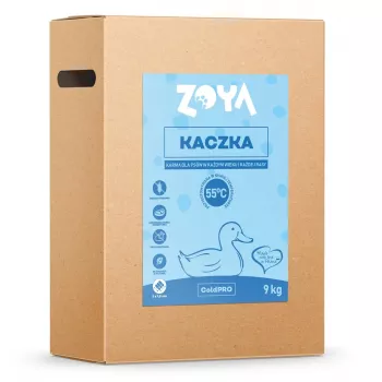Dry dog food ZOYA ColdPRO Duck 9 kg — adult maintenance, single-protein, 26% protein, 10% fat