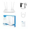 Tabletop router Cudy WR1200 Dual‑band Wi‑Fi 5 (802.11ac) 867 Mbit/s, 4x RJ‑45 LAN, White