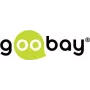 Goobay TV Antenna Cable (135 dB Type), 4x Shielded, 2 m, White - Gold-Plated, Koax-Socket 90° > Coax Plug 90° (70417)