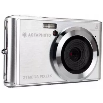 AgfaPhoto DC5200 - Digital Camera - Compact Camera - 21,0 MPix - 720p - Silver (DC5200-SIL)