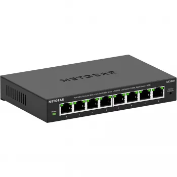 NETGEAR GS308E Managed L2/L3 Gigabit Ethernet (10/100/1000) Black