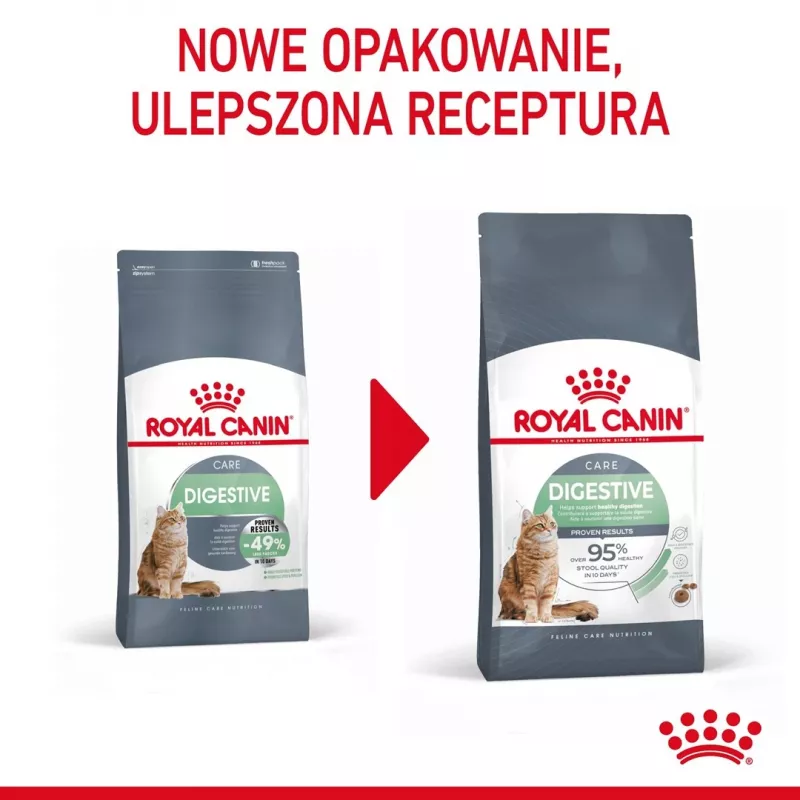 Royal Canin Digestive Care Adult Dry Cat Food 10 kg, Fish, Poultry, Rice, Vegetable