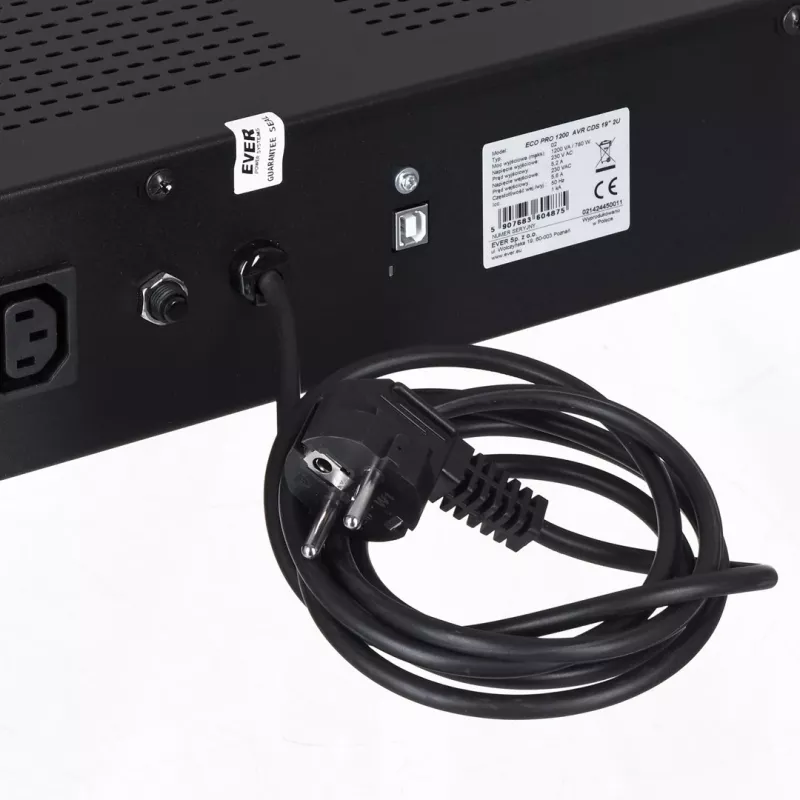 UPS EVER ECO Pro 1200 AVR CDS 19 (Rack; 1200VA) (W/EAVRRM-001K20/00)