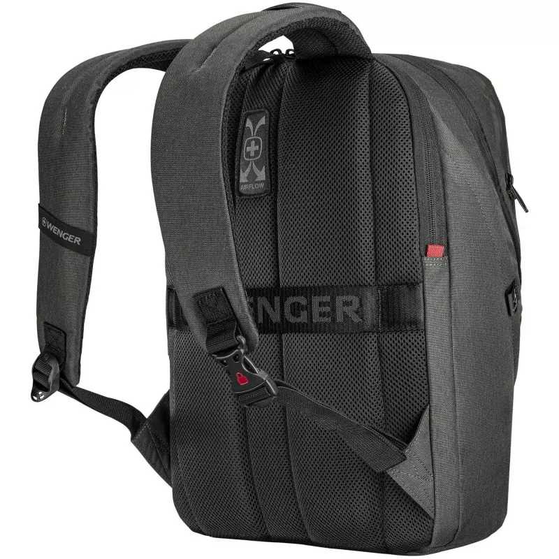 Casual backpack Wenger SwissGear MX Eco Light Grey Recycled plastic