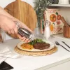 Salt and pepper mill set Salter BW12949EU7, transparent bodies, manual grinding