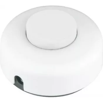 BACHMANN Foot Inline Switch 924.059 Series 5062 Off Switch White/White 924.059 (924.059)
