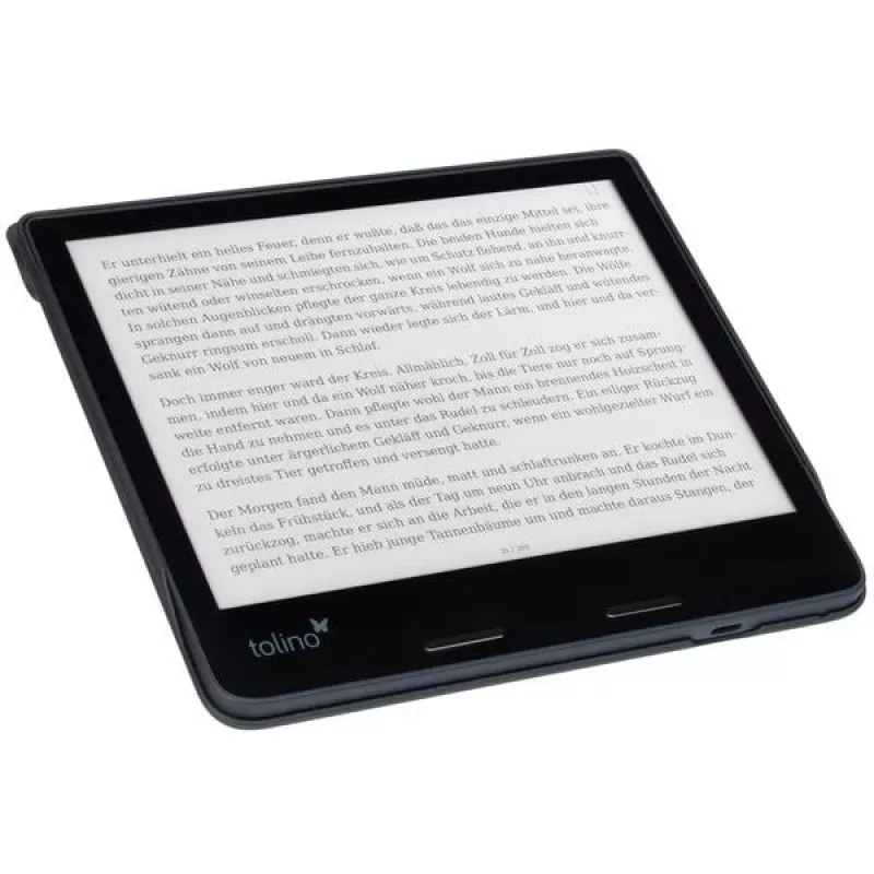 Tolino E-Book Reader Protective Case Origami Epos 3 Black