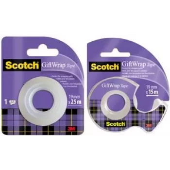 stationery tape Scotch GIFTWRAPD 15 m Transparent