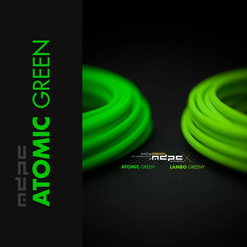 MDPC-X Sleeve Medium - Atomic-Green UV, 1m