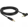 Audio Cable DeLOCK 83758 3m 3.5mm Black