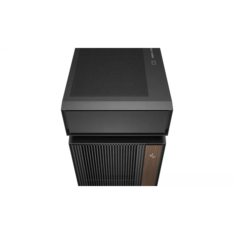 PC Case DeepCool CL660 Black — ATX/Micro-ATX/Mini-ITX, Tempered Glass, 2x3.5 inch + 1x2.5 inch, Front 140 mm, Top/Rear 120-140 mm