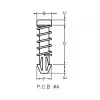 Push rivet DeLOCK 18273