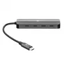 Goobay Slim 4-Port USB-Hub USB-C auf 10 Gbit/s - -Plug> 4x (76565)