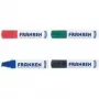 Whiteboard Marker Franken Z1910 03 — blue, refillable, 4–12 mm chisel tip