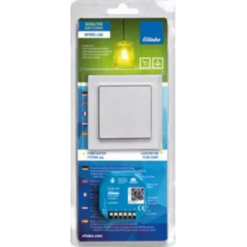 Din-rail relay module Eltako BPS55-L62 (MPN 30001065) – Blisterpack packaging