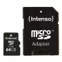 MicroSD Card Intenso 64GB MicroSDXC Class 10