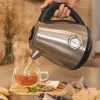Cecotec Thermosense 620 Retro Steel Electric Kettle 1.7 L 2200 W Stainless Steel