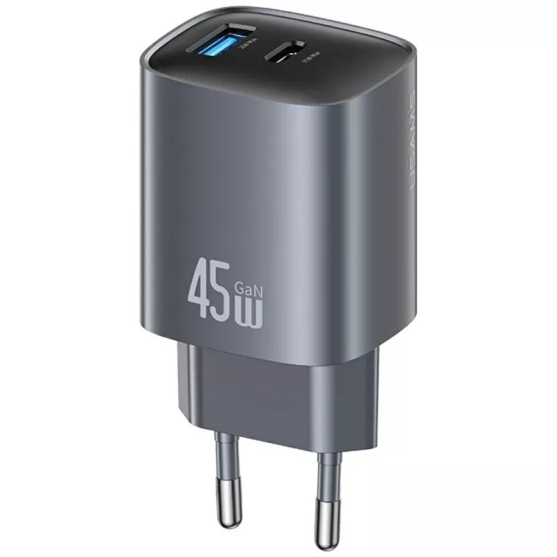 Charger T66 45W CC290 GaN Fast charge silver