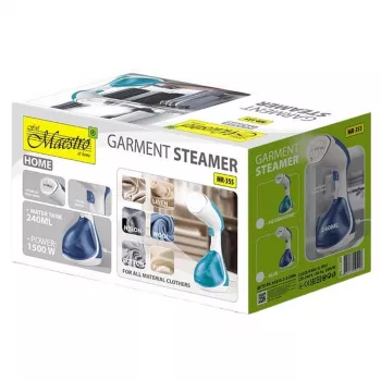 Clothes steamer Maestro MR-355-AQUAMARINE 1500W handheld garment steamer, vertical steaming