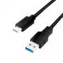 LOGILINK CU0169 LOGILINK - Cable USB 3.2 Gen1x1, small USB-A na small USB-C, Black, 1,5 m