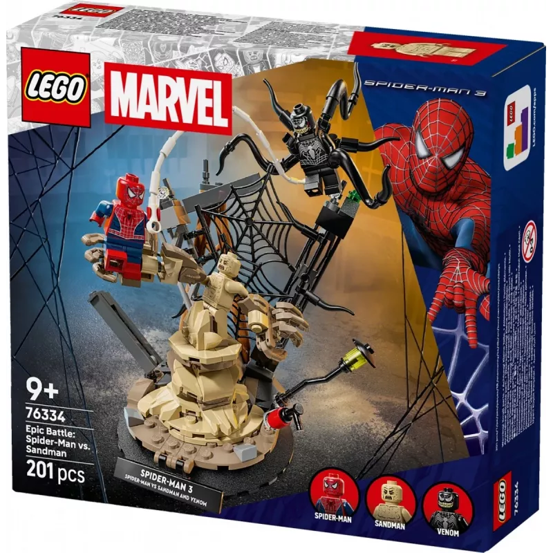 LEGO MARVEL 76334 Epic Battle: Spider-Man vs. Sandman
