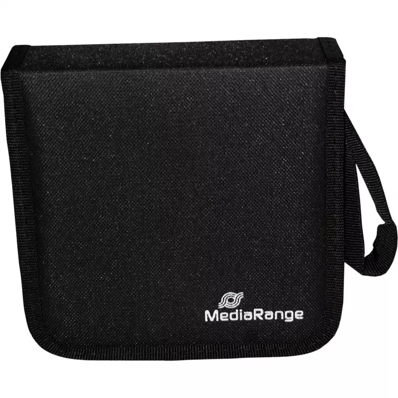 Wallet case MediaRange BOX50 for 24 discs Black