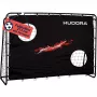 Football goal trainer with goal wall HUDORA model 76947, black, motif 'Goal'