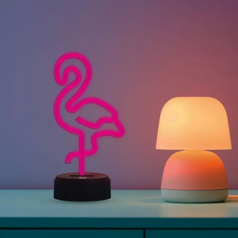 Table/Decorative LED lamp MANTA SNL79PK pink flamingo - LED decorative light