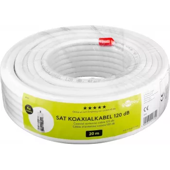 Wentronic 49761 Coaxial Cable White