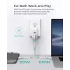 AUKEY PA-B6S White Omni a Mix GaN ultrafast Wal
