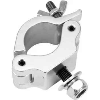 Rigging clamp EUROLITE DEC-32 silver model 59006864 for lighting fixtures and trusses