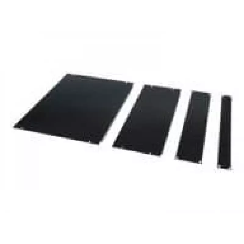 APC AR8101BLK Rack Blanking Panel Kit, 15U, Black